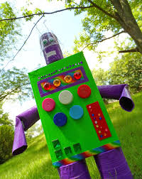 Create A Robot Out of Recycled Materials