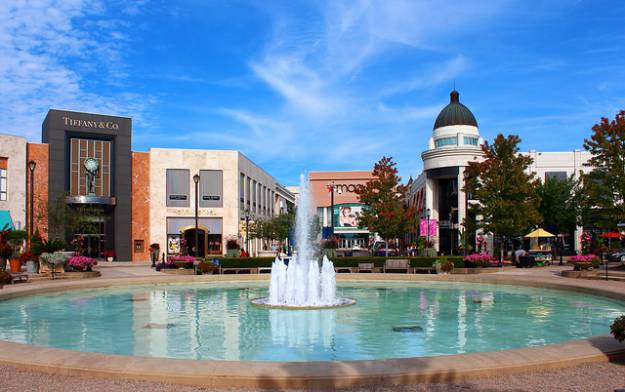 Easton Mall Splash Area